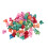 100 pezzi di mini pinze a forma di cuore per capelli per bambini, colorate 9