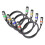 Juego de 4 cables XLR de 300 cm: cable de micrófono macho-hembra 1