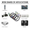 Juego de 4 cables XLR de 300 cm: cable de micrófono macho-hembra 7