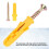 M10 Plastic Wall Plug & Stainless Steel Self Tapping Screws Kit 8