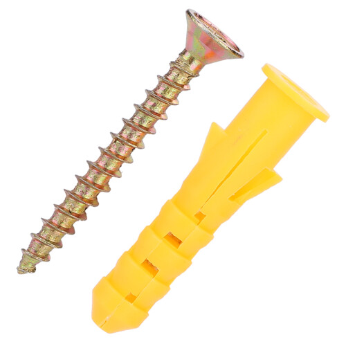 Impact Resistant M8 Wall Fixings Kit with Self-Tapping Screws