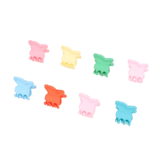 Mini pinces papillon 100 pièces couleurs variées