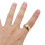 Smart Ring Sleep Tracker Waterproof Lightweight 5-7 Days Ionic Gold No. 18 16