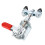 FA3004B Morsa a leva push-pull in ferro L/R 40 kg 16,4 mm 14