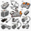 Lego Power Functions L-Type Motor with 1070 Remote Receiver and Battery Box for Lego Technic Sets 1