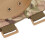 Set de rodilleras y coderas, plástico TPE, camuflaje 12