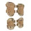 Set de rodilleras y coderas, plástico TPE, camuflaje 13