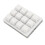 Teclado mecánico mini de 12 teclas, blanco, interruptor rojo 12