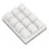 Teclado mecánico mini de 12 teclas, blanco, interruptor rojo 1