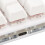 Teclado mecánico mini de 12 teclas, blanco, interruptor rojo 8