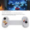 Joystick RGB con sensor de efecto Hall 350mAh 129-252mm Blanco Estrella 4