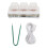 Tastierino USB RGB a 3 tasti, programmabile, bianco 2