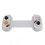 Joystick RGB con sensor de efecto Hall 350mAh 129-252mm Blanco Estrella 15