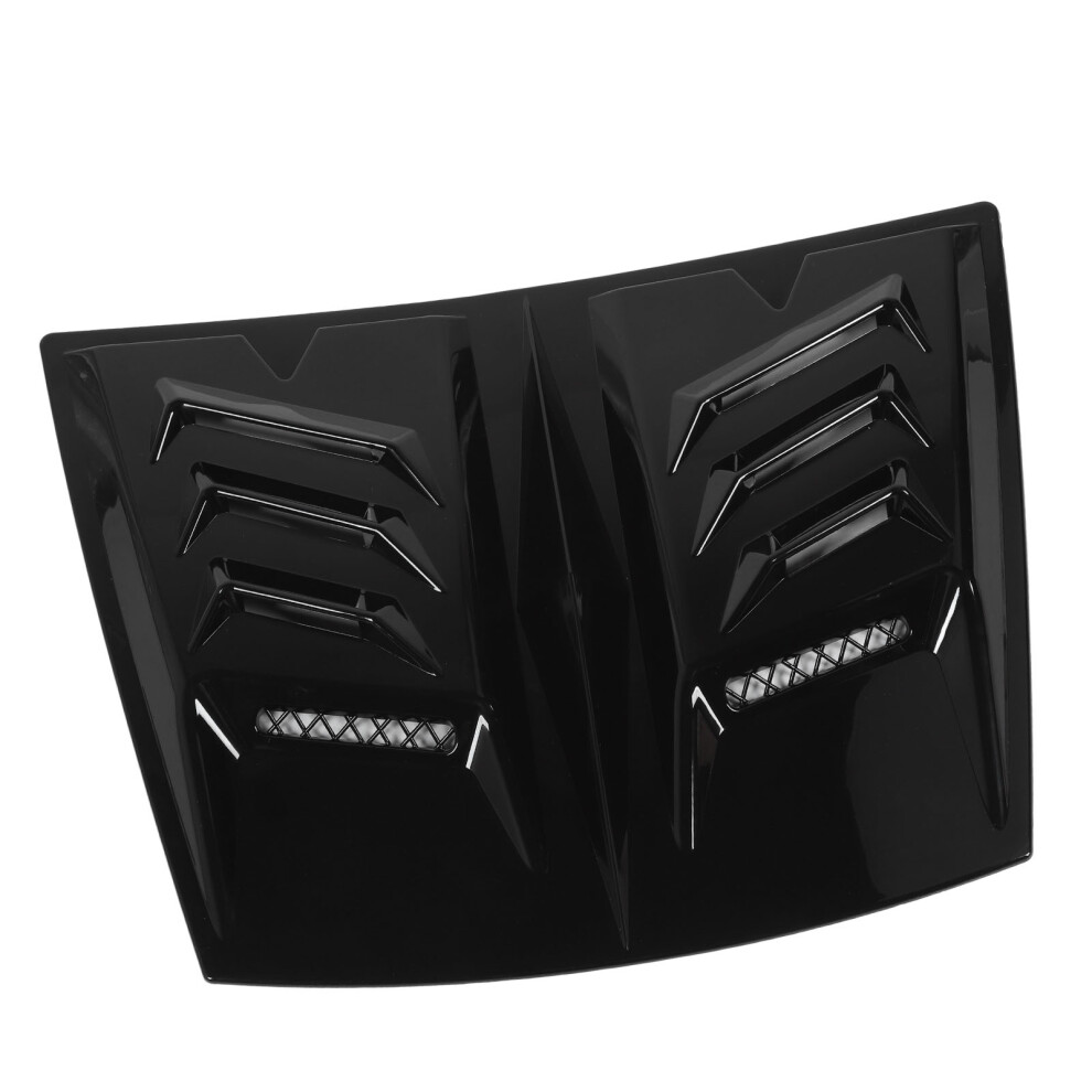 Aerodynamic Hood Vent Trim Cover For E90 E91 - Glossy Finish Black 4671334306456