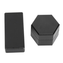 Billard Kreidehalter mit Clip, Sechskant-Kreidebox, Magnet, Aluminium, Kompakt, Leise, Billardzubehör für runde, sechseckige und rechteckig