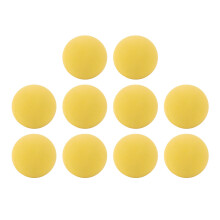Lacrosse-Ball-Set PVC Elastisch Exzellenter Griff Leichte Massagebälle Set für Kinderclub-Training 10 Stück