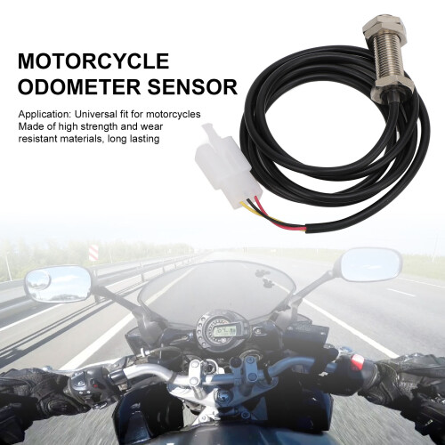Sensor digital de odómetro ABS de ajuste universal para bicicleta 2