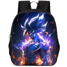 (Style G)Dragon Ball Kinderrugzak Zoon Goku Beerus 15 Inch Studenten Cartoon Anime Tas