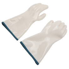 Lange Silikon-Ofenhandschuhe 350 C hitzebeständig antihaftbeschichtet