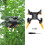 Avata2 train d'atterrissage pliable en ABS noir/orange 3