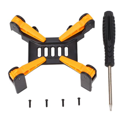 Avata2 train d'atterrissage pliable en ABS noir/orange 1