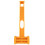 Portable Plastic Ground Nail Hammer for Camping, 26cm, Yellow 2