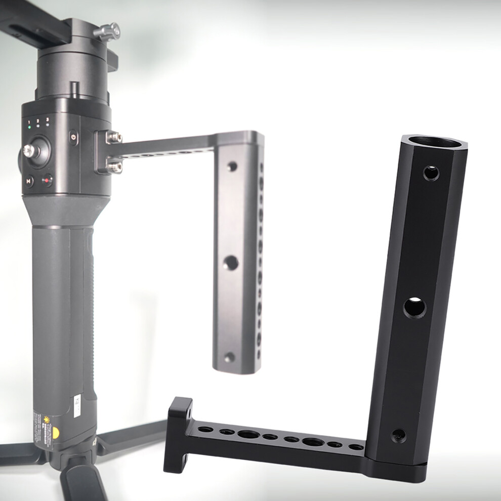 Lightweight Top Handle Grip Extension Rod For Dji Ronin S Gimbal, Aluminum Alloy, 14X11x2cm Black 6951334312724