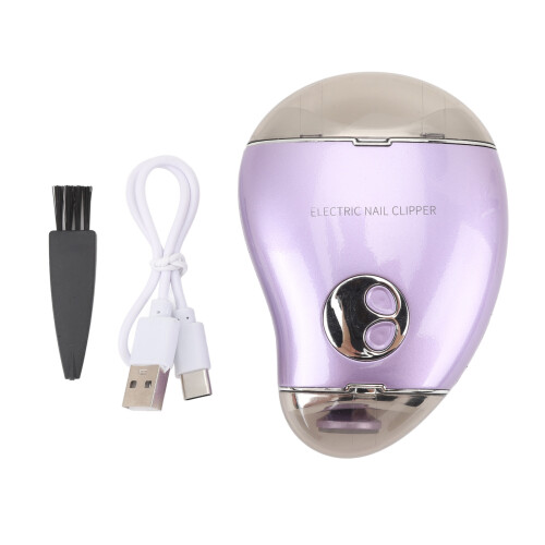 Coupe-ongles violet compact à 3 vitesses 500 mAh 1