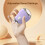 Coupe-ongles violet compact à 3 vitesses 500 mAh 5