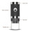 5-Stufen-Grinder 1200mAh,20170mm transparent 10