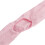 3 pièces couvre-sangle satin rouge coussin universel 9