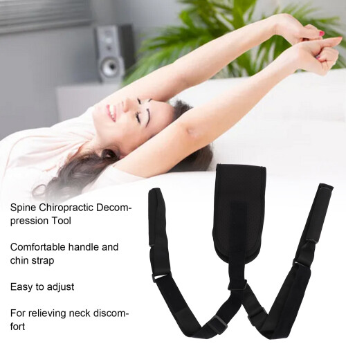 Sangle d'étirement du cou - Ceinture de traction, polyester 2