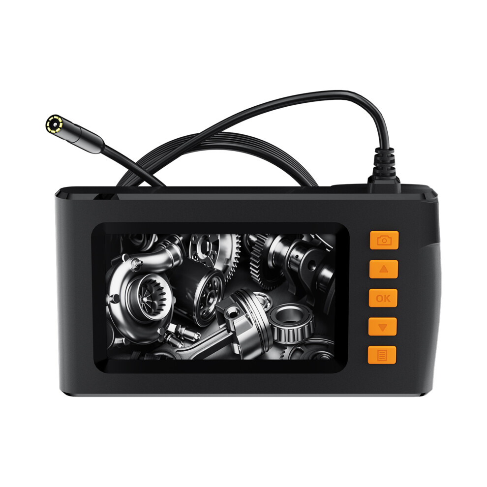 Dual Lens Borescope Endoscope Camera 1080P With 4.3" Lcd, Waterproof Light 4971334316319
