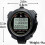 Digital Sports Stopwatch with 10-lap Split Memory and Countdown Timer, Waterproof Display with 12/24 Hour Format 5