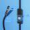 Endoscope à double objectif IP68 1920P 8+1 LEDs 1m 5