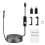 Endoscope à double objectif IP68 1920P 8+1 LEDs 1m 10
