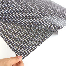 Car Mesh Film PVC Black for Headlights Taillights Fog & Brake Lamps Universal