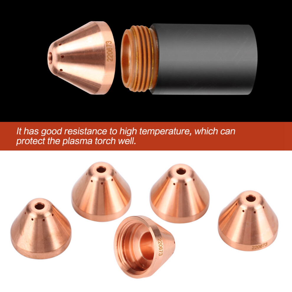 Enhance Cutting Precision: 5Pcs Shield Caps For Max45 Plasma Torch 5031334318245