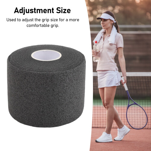 Rembourrage de raquette de badminton en polyuréthane noir 2