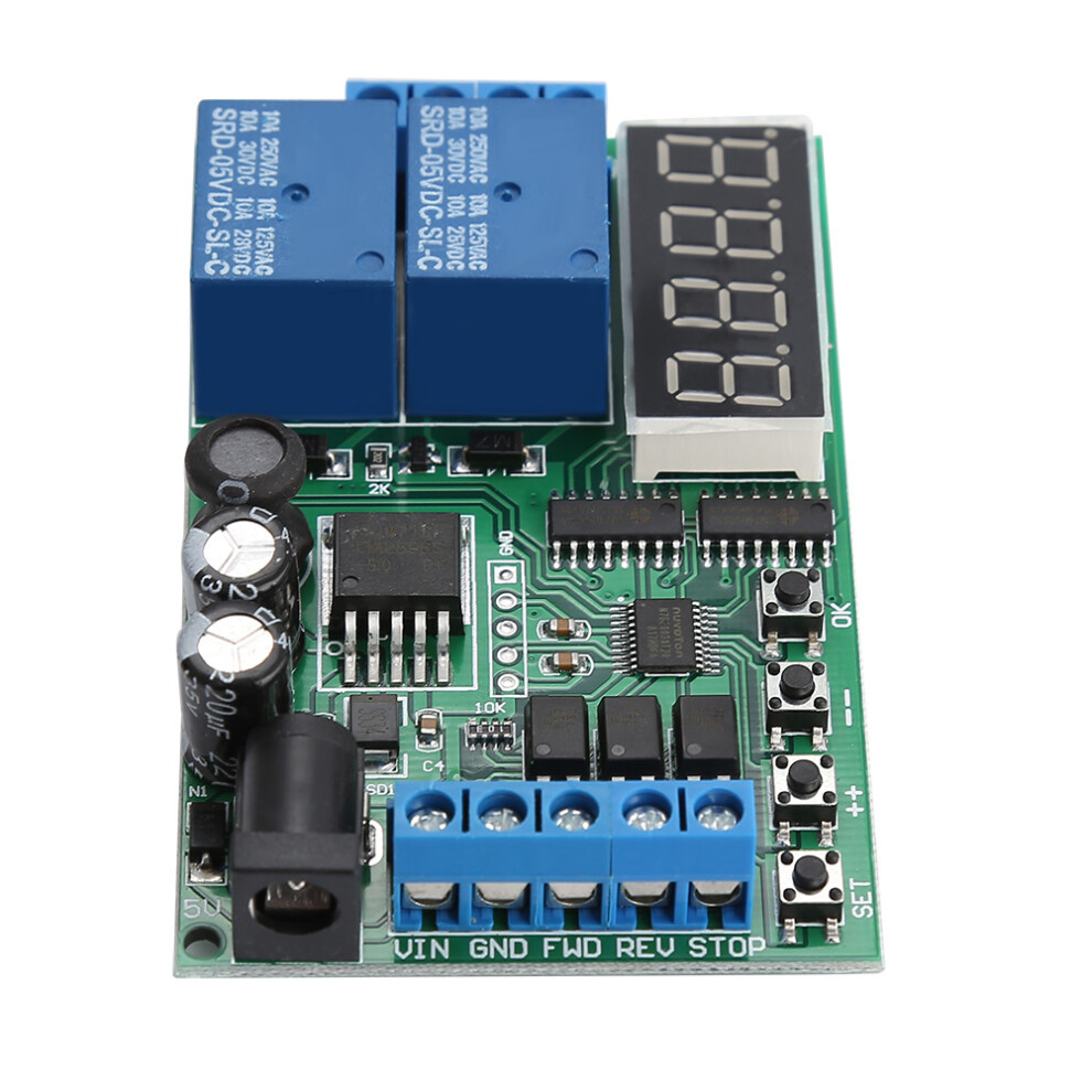 Smart Timing Relay Motor Controller For Forward/Reverse Operations 5041334318299