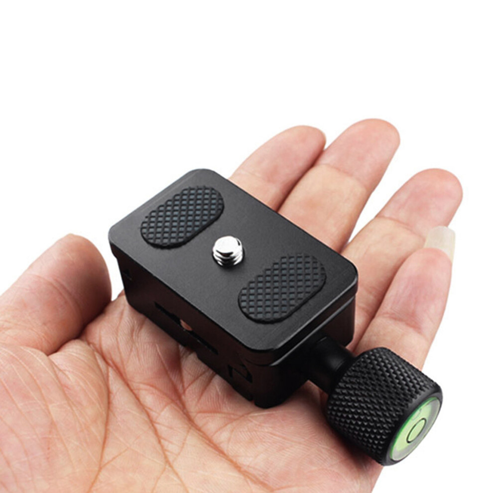 1/4'' Screw Mini Quick Release Plate With Bubble Level For Tripods 9491334318359