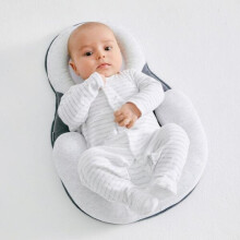 (Gray) Baby Nest Orthopedic Baby Pillow Against Deformation And Flat Head
