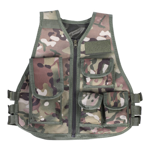 Kinder Militär Tarnweste, Nylon, Größe S 2