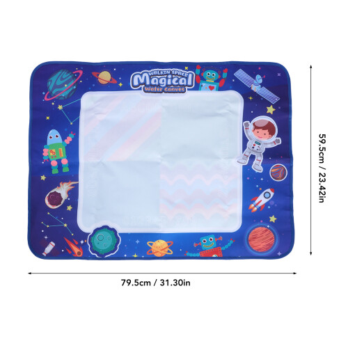 Wasser-Canvas-Doodle-Matte 79,5  59,5 cm Groß 1