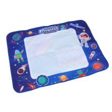 Tappetino Doodle ad Acqua in Tela, 79,5 59,5 cm, Grande