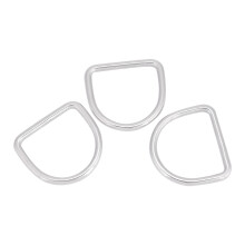 Premium 3Pcs Stainless Steel D Rings - Ideal for Outdoor Gear