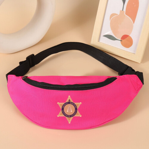 Stylish Multifunctional Belt Bag with Adjustable Belt, Mėlyna
