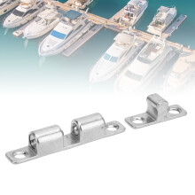Roulette à billes en acier inoxydable 316 pour porte de bateau, 60 mm, poli