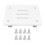 Supporto per pompa d'acqua regolabile in altezza 16x12x4 cm 3
