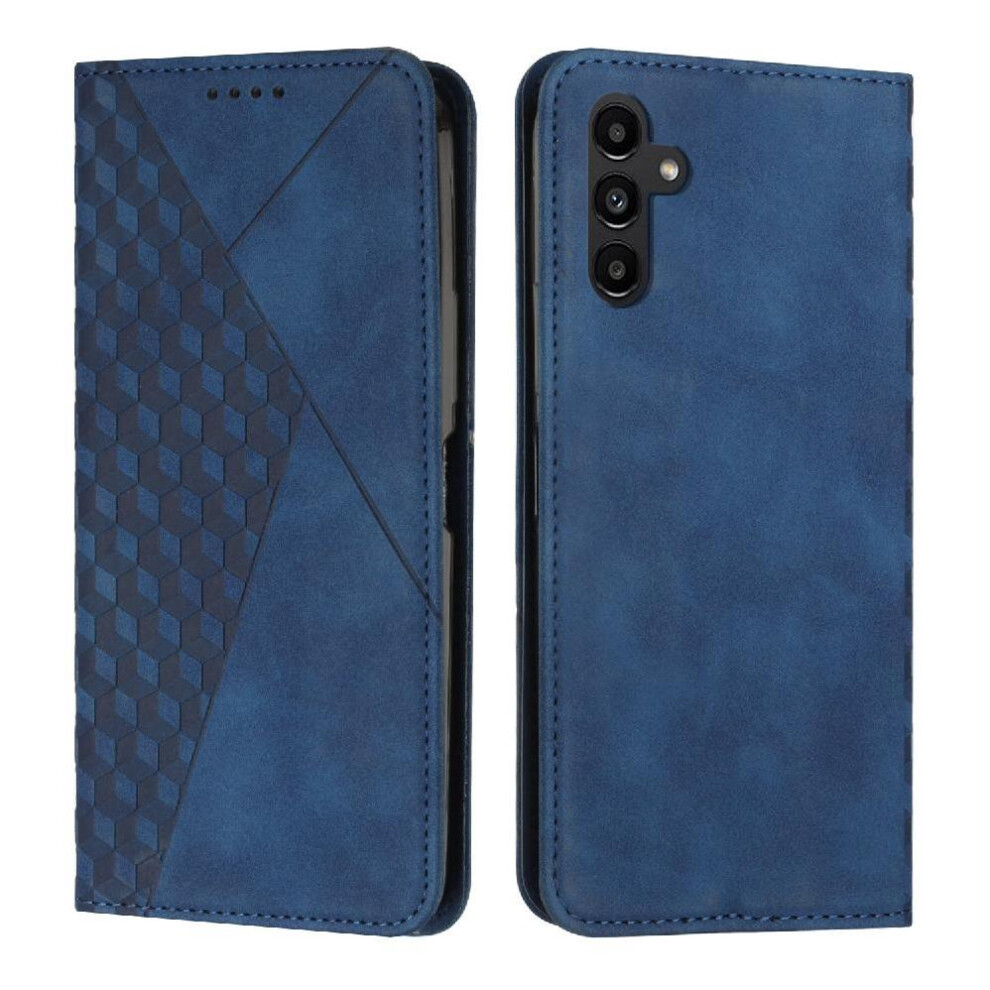 Gangxun (Blue) Flip Case For Samsung Galaxy A17 Pu Leather Wallet Card Insertion Kickstand